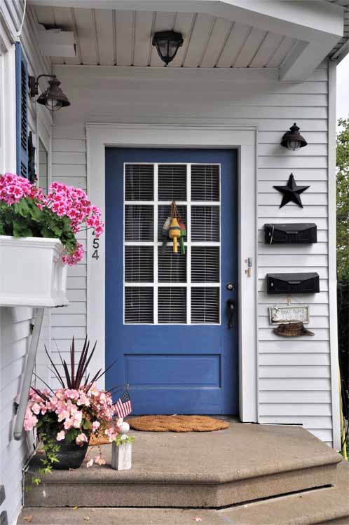front door to house